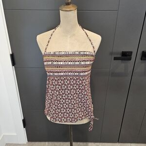 Size Medium LA VIE EN ROSE bathing suit top